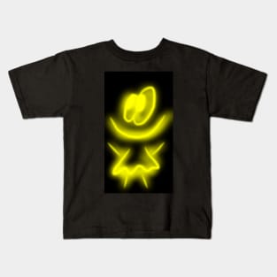 Yellow neon monster Kids T-Shirt